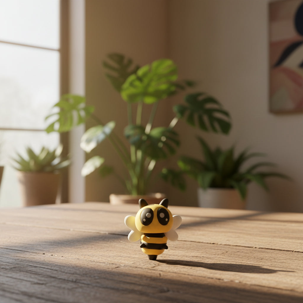 Bumble the Busy Bee | 3D Printed Badge Reel