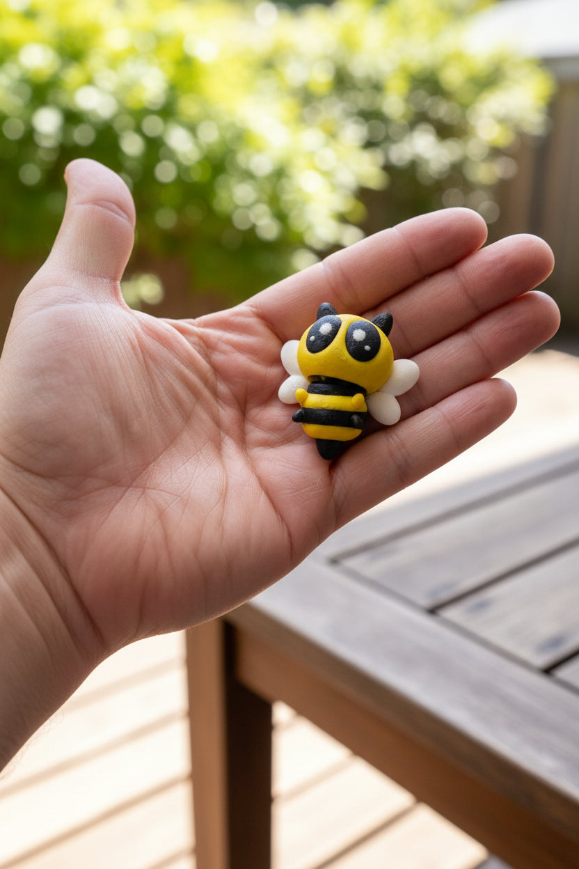 Bumble the Busy Bee | 3D Printed Badge Reel