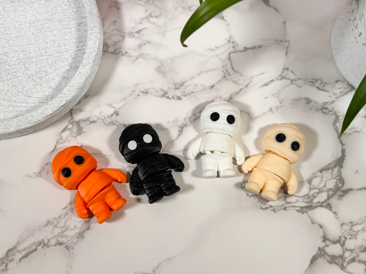 Murray the Mummy | 3D Printed Badge Reel