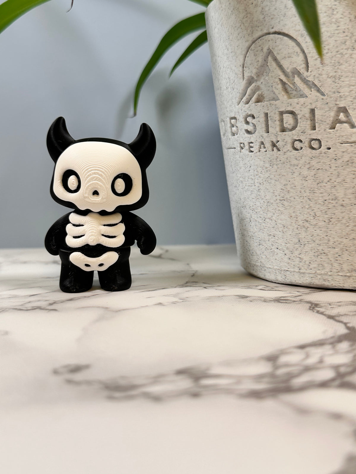 Skellie the Skeleton | Badge Reel & Keychain