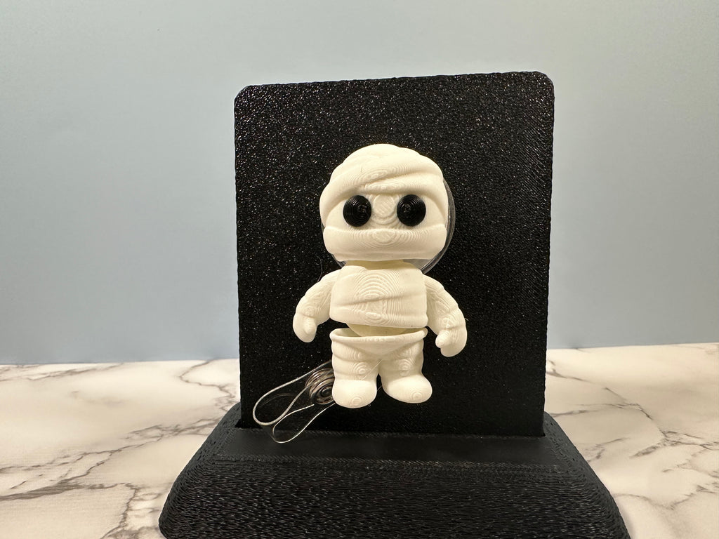 Murray the Mummy | 3D Printed Badge Reel