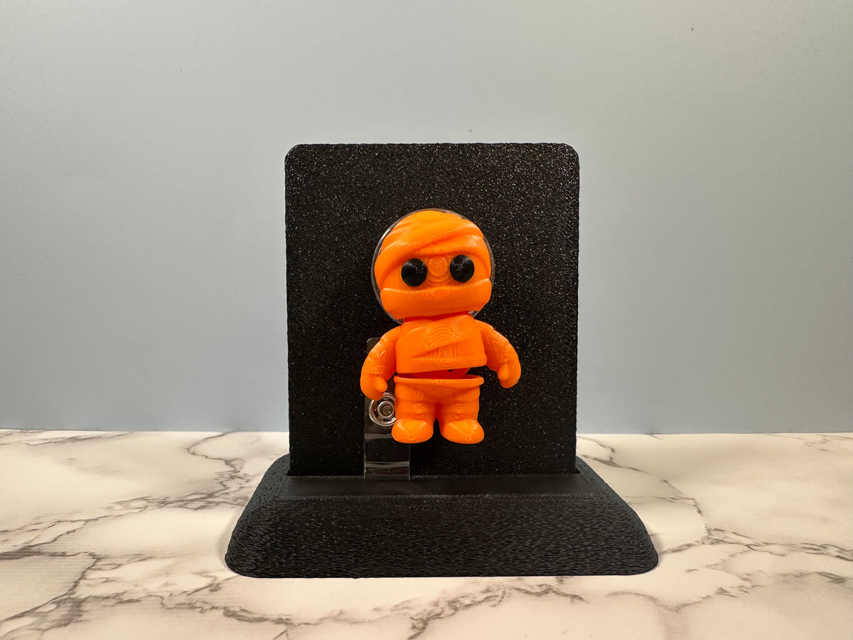 Murray the Mummy | 3D Printed Badge Reel