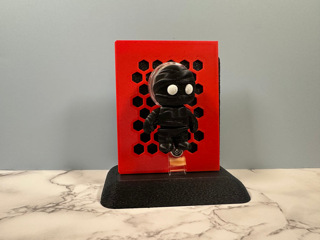 Murray the Mummy | 3D Printed Badge Reel