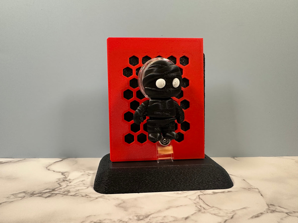 Murray the Mummy | 3D Printed Badge Reel