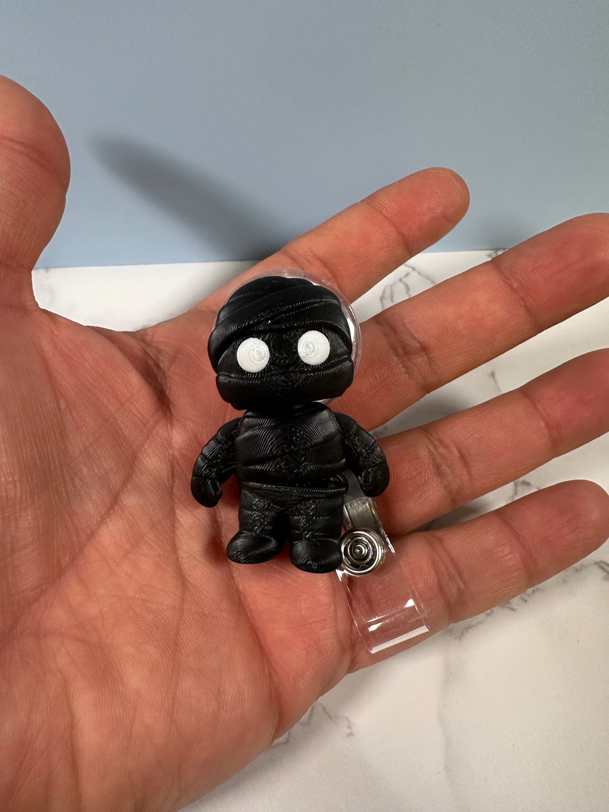 Murray the Mummy | 3D Printed Badge Reel