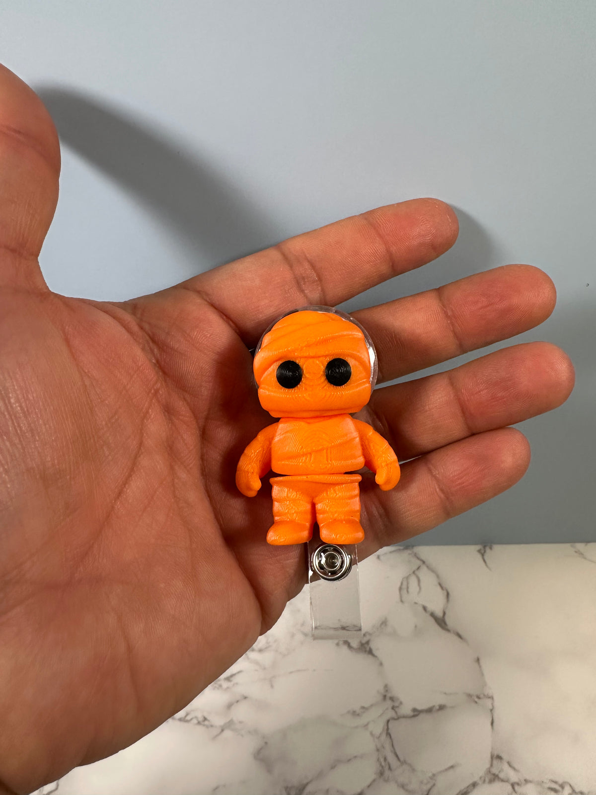 Murray the Mummy | 3D Printed Badge Reel