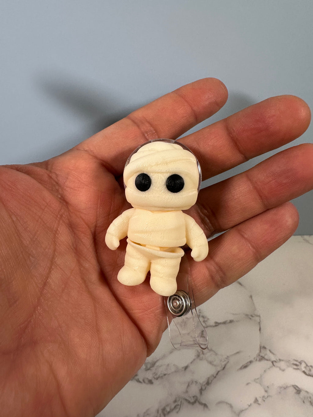 Murray the Mummy | 3D Printed Badge Reel