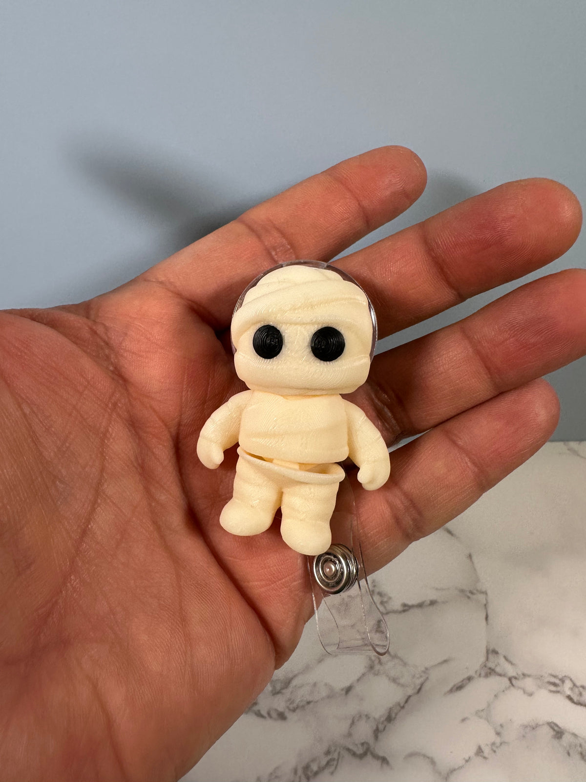 Murray the Mummy | 3D Printed Badge Reel