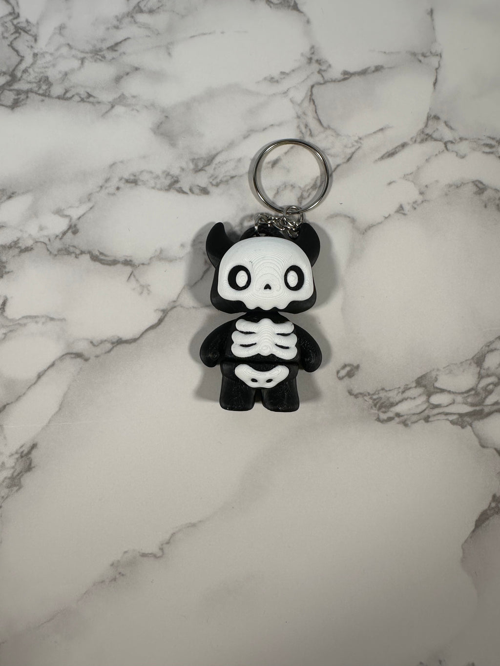 Skellie the Skeleton | Badge Reel & Keychain